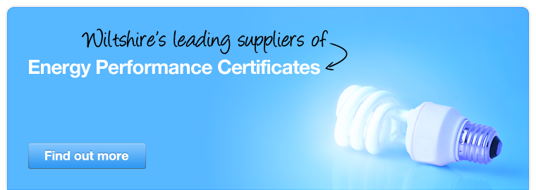 Wiltshire's leading suppliers of Energy Performance Certificates